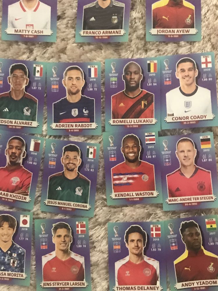 Cromos copa do mundo 2022 panini