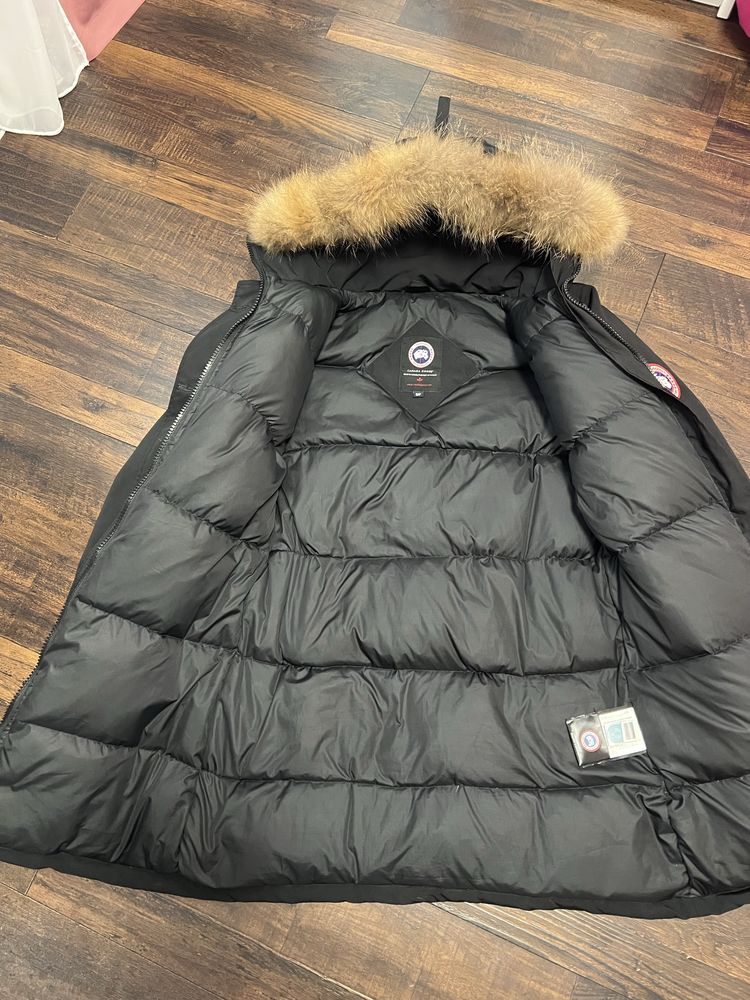 Пуховик парка canada goose s-m