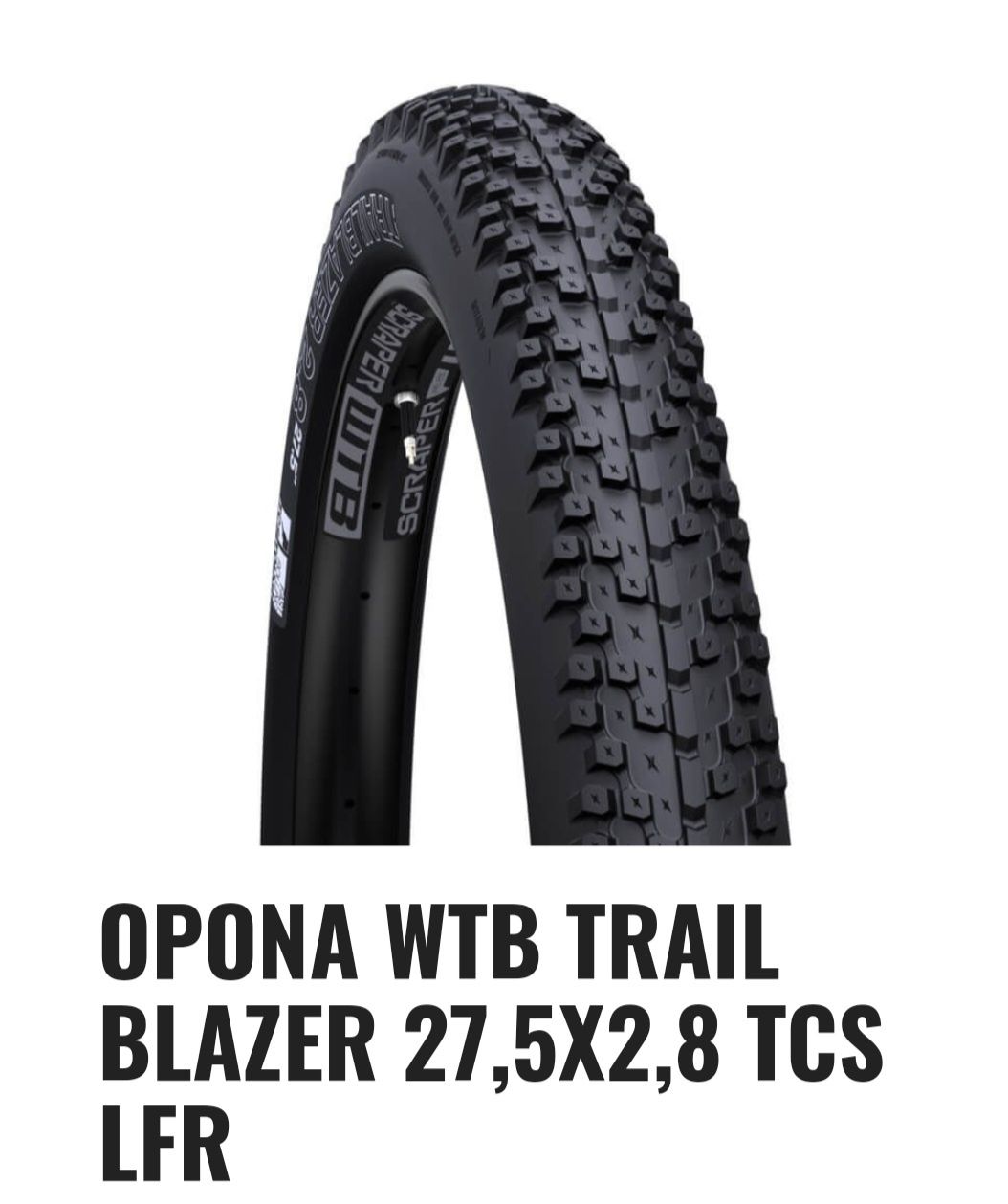Opona WTB Trail blazer Light fast Opona zwijana 27.5x2.8