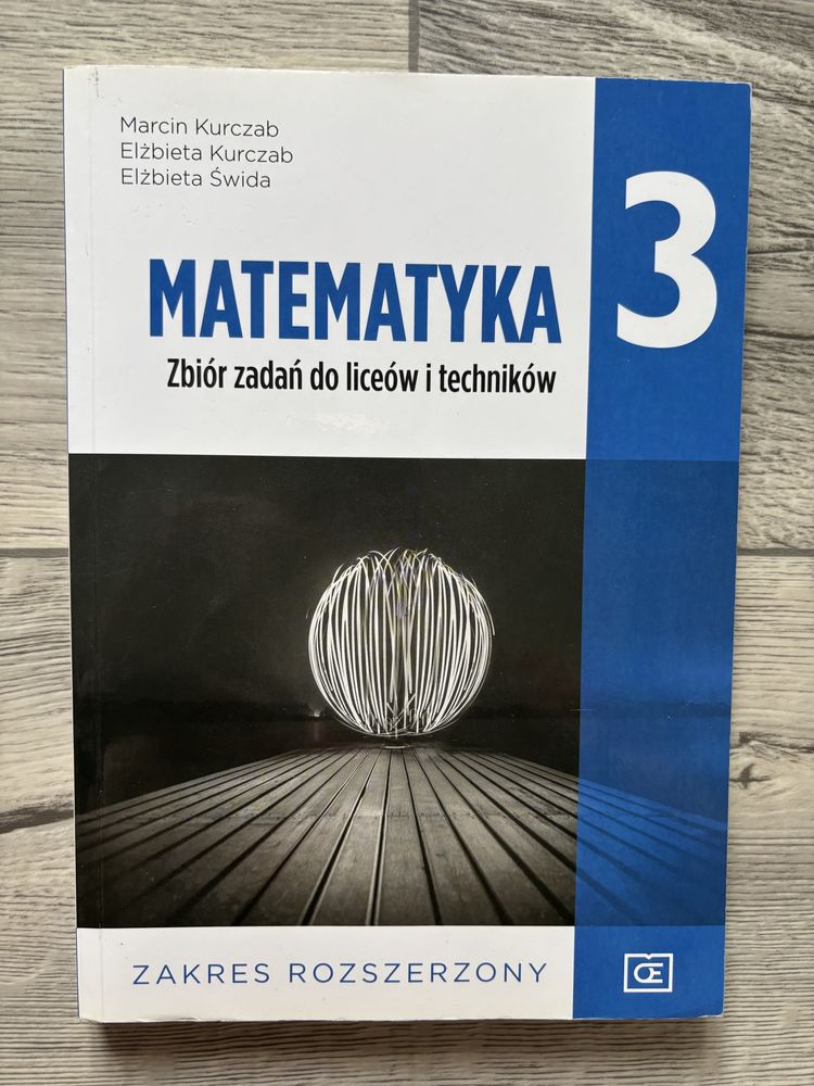 Zbiór zadań Matematyka 3