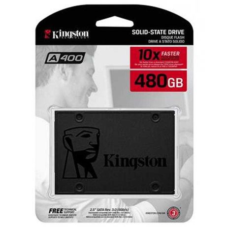 Накопитель SSD 480GB Kingston SSDNow A400 2.5" SATAIII (SA400S37/480G)