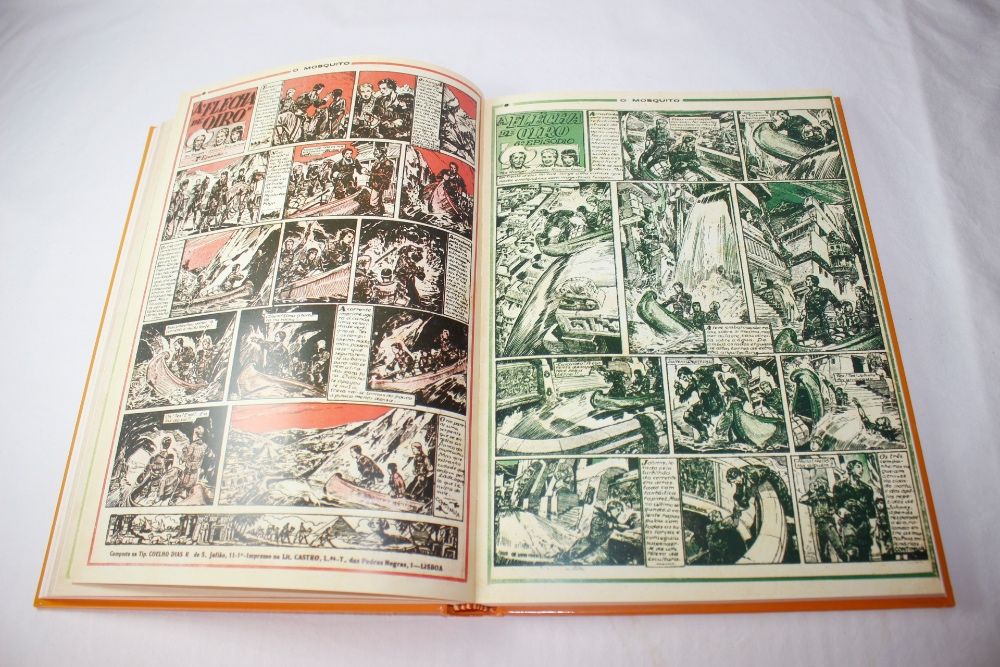 Livro- Banda Desenhada - O MOSQUITO - 60° Aniversario - 1° Edição 1996