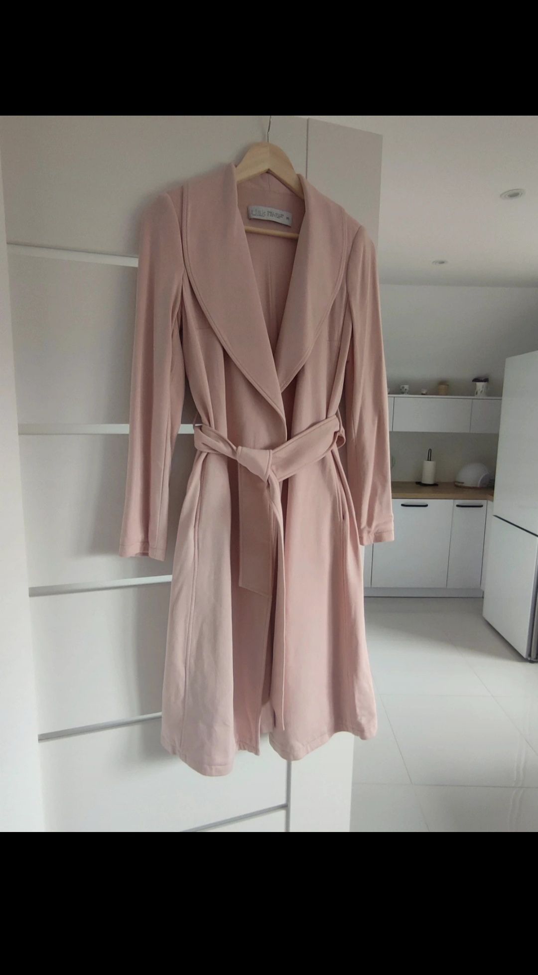 RISK made in warsaw Płaszcz Upper East Coat pink