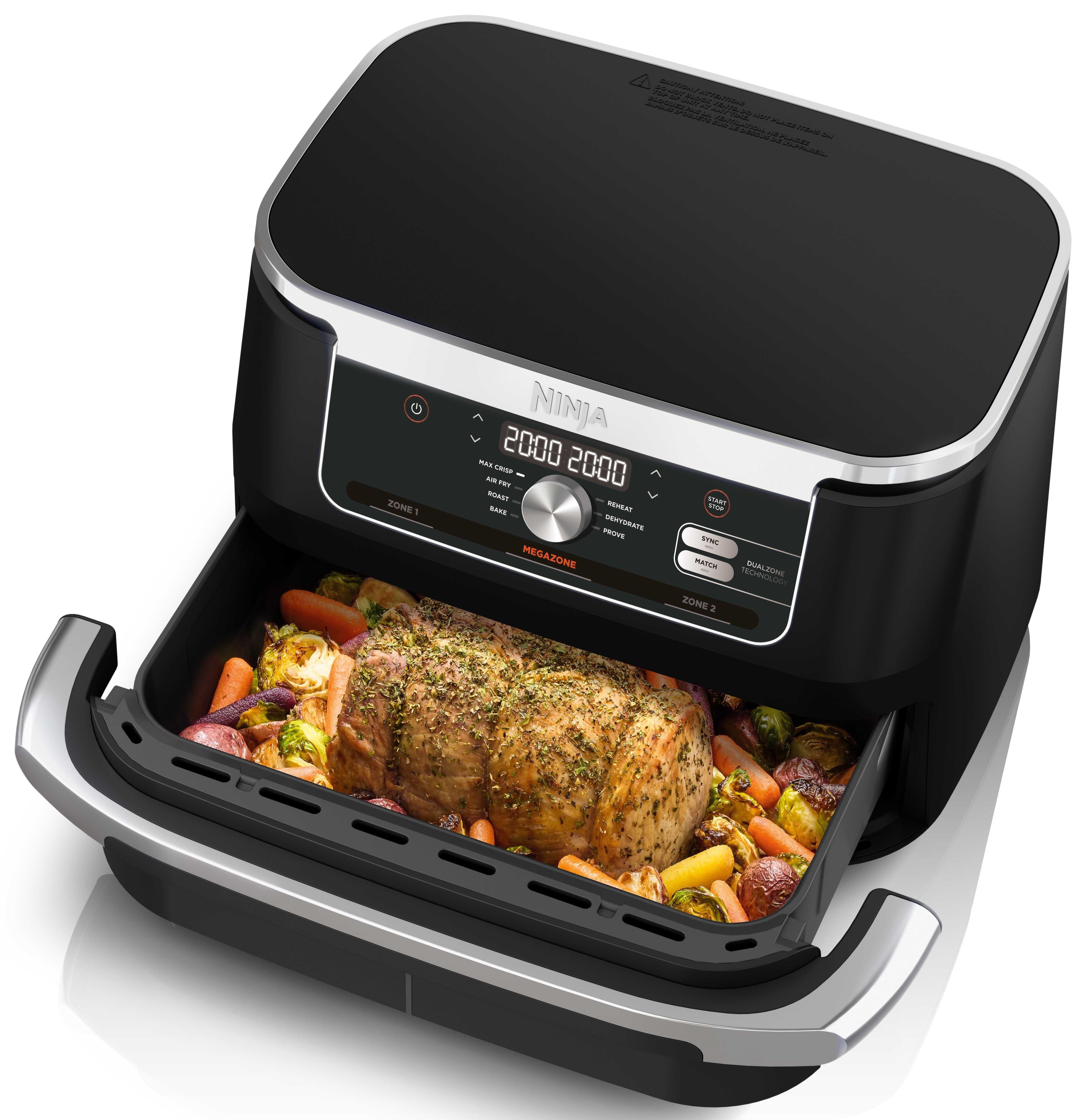Ninja Foodi FlexDrawer Dual Zone AF500EUCP 10,4L AirFryer super stan