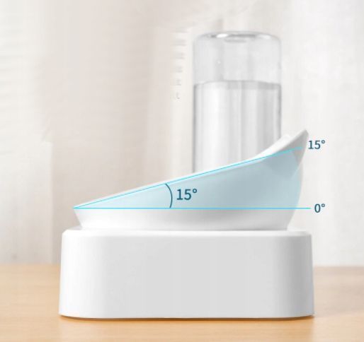 MISKA z DOZOWNIKIM na wodę na stojaku