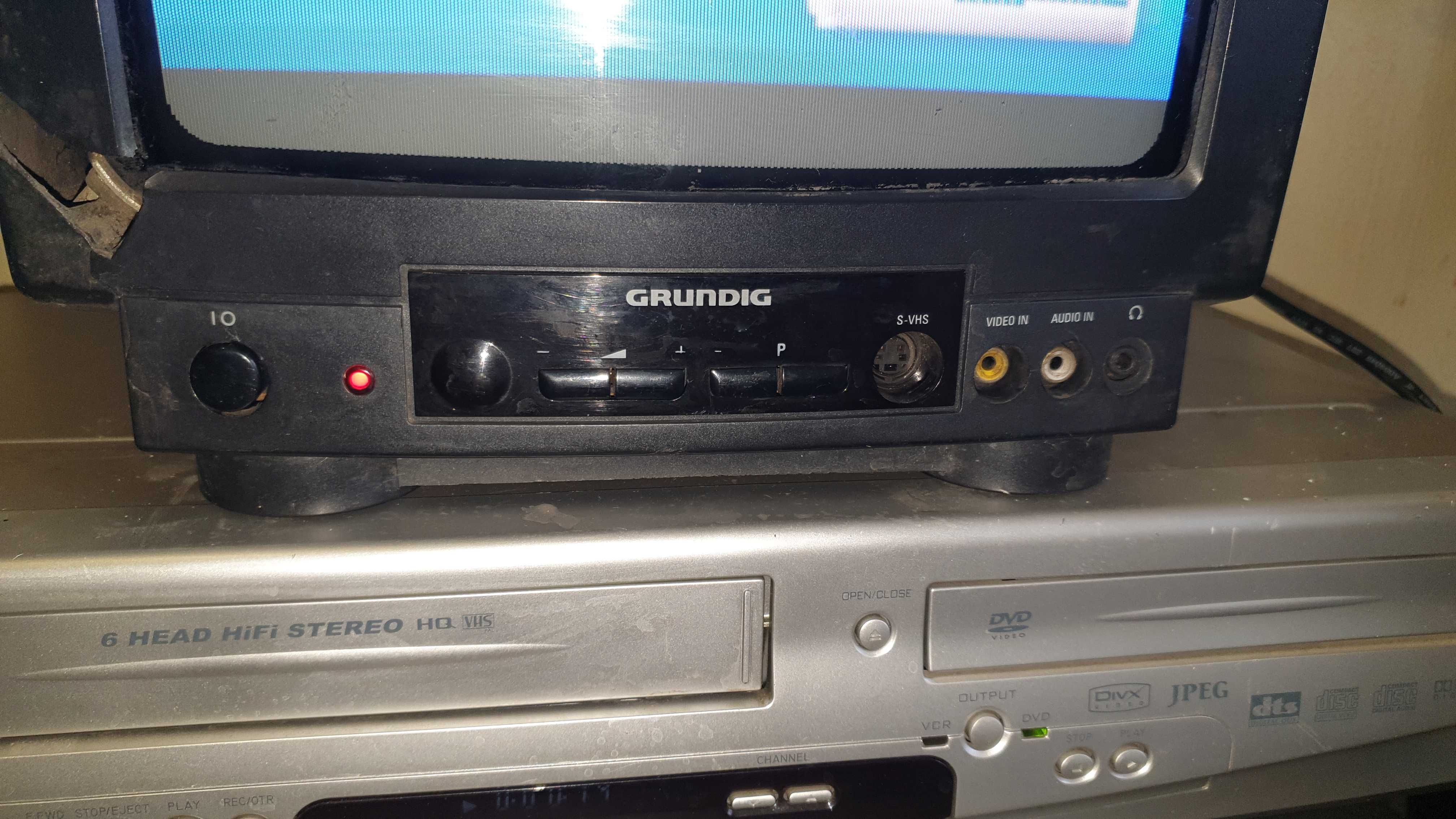 Telewizor kineskopowy 12" PHILIPS P27-649/12 - SCART EURO