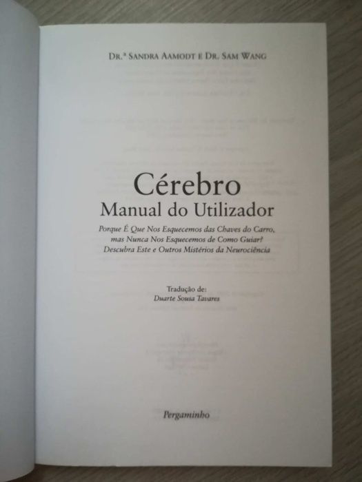 Cérebro Manual do Utilizador