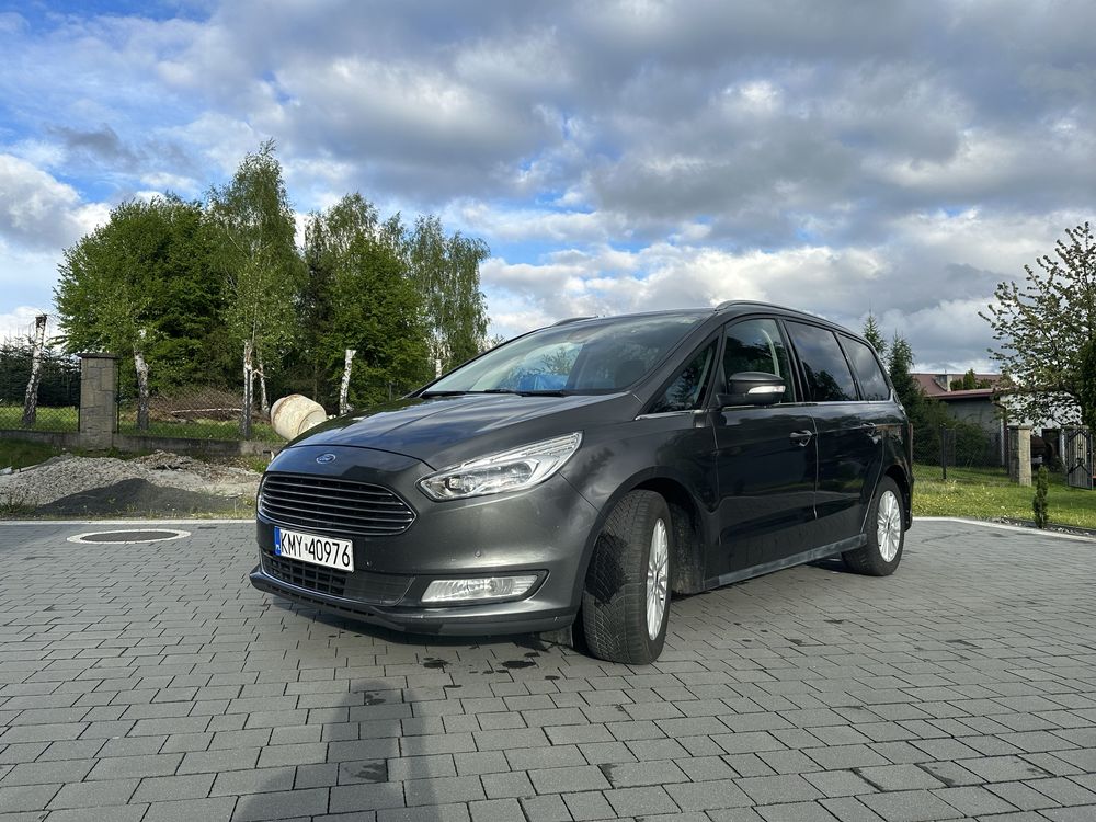 Ford Galaxy 2.0 EcoBlue 190KM Titanium Automat 7-osobowy Matrix Zadban