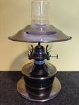 Lampa naftowa metal z kapeluszem