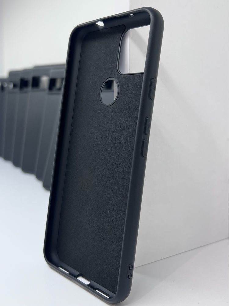 Чорний матовий чохол з мікрофіброю для серії Google Pixel