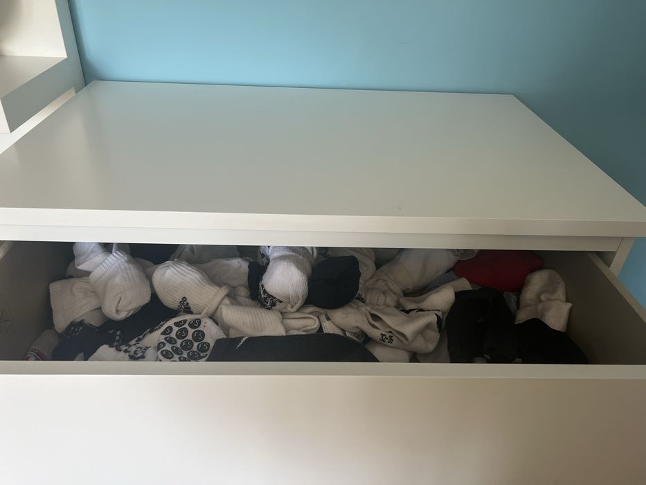 komoda ikea malm biała