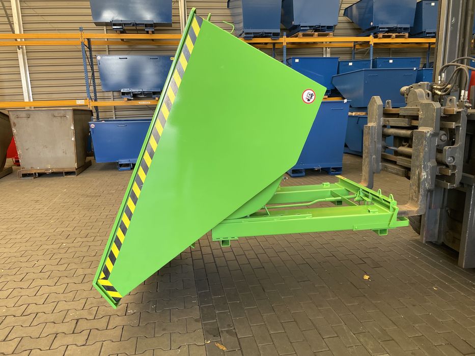 Wywrotka uchylna / Pojemnik do widlaka / Kontener na trociny - 1500L