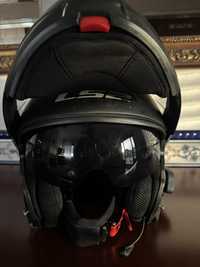 Capacete LS2 + intercomunicador