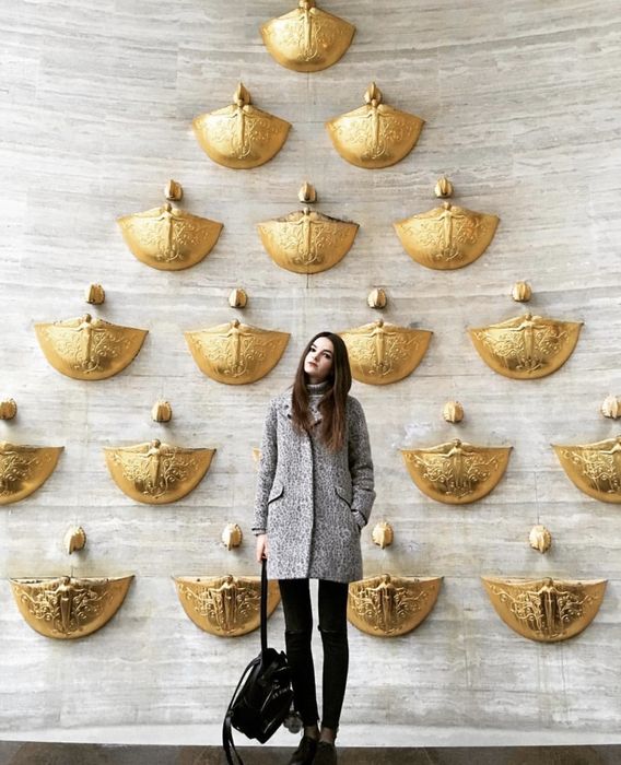 Пальто Zara леопард