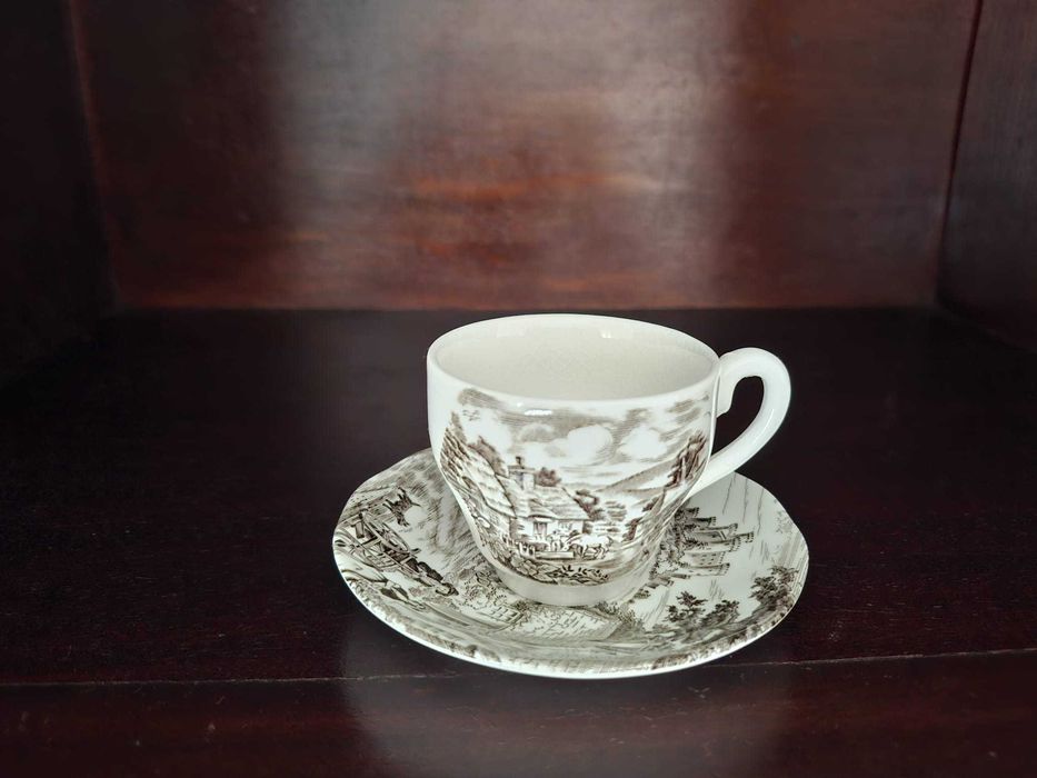 Chávena de café porcelana inglesa