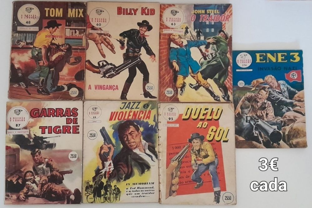 Várias coleções dif