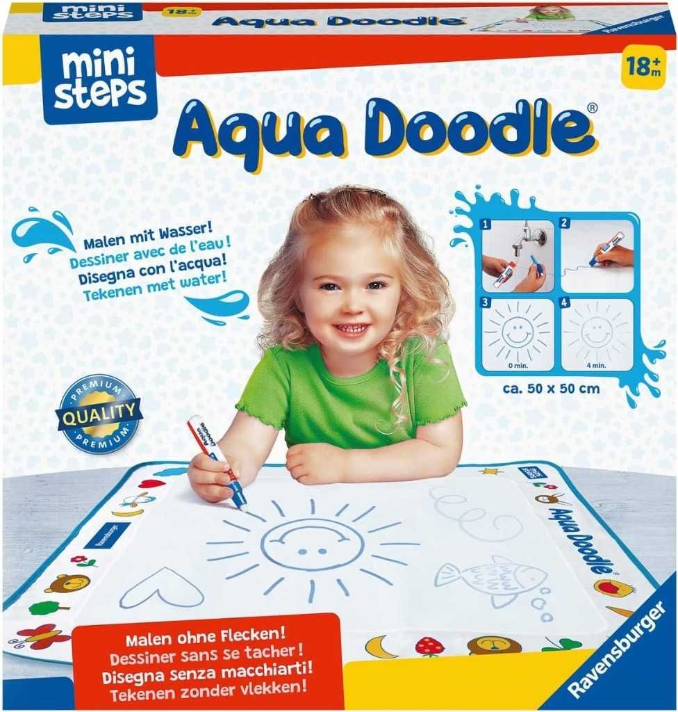 Ravensburger ministeps Aqua Doodle - pierwsze wodne malowanie