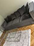 Kanapa sofa rozkladana primavera welur glamour
