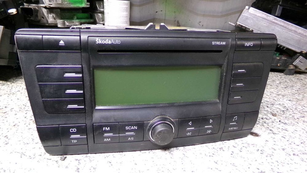Wrz55 Radio CD odtwarzacz skoda octavia II wysyłka
