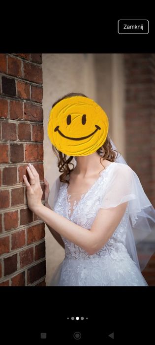 Suknia ślubna biała