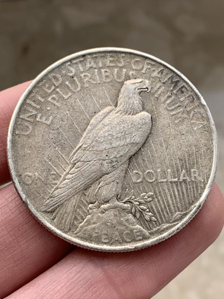 Srebrna moneta Peace 1 dollar 1924