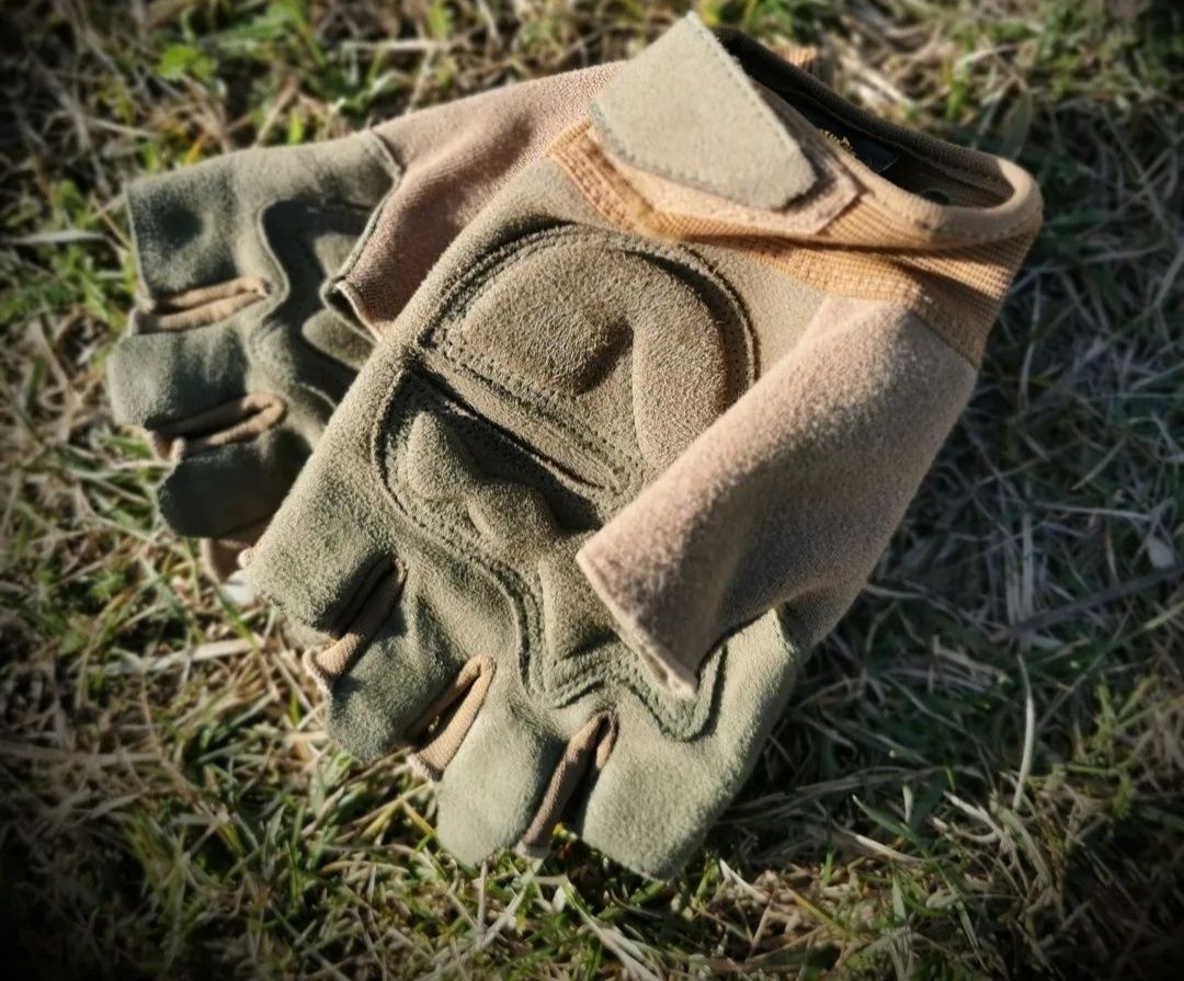 HELIKON-TEX HALF FINGER MK2 рукавиці Перчатки безпалі фітнес вело тир