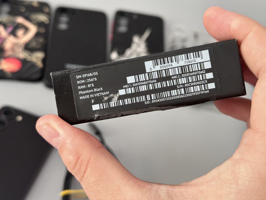 Як НОВИЙ Samsung galaxy s23 plus 512 запис двінків укр сертифікований