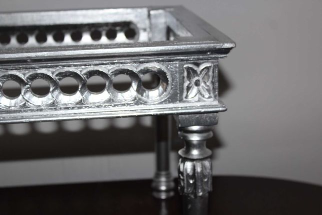 mesa de centro cor prata