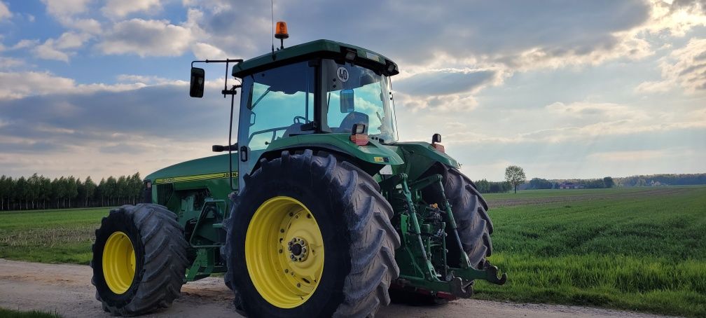 John deere 8100, sprowadzony, pneumatyka, tuz, ładny stan