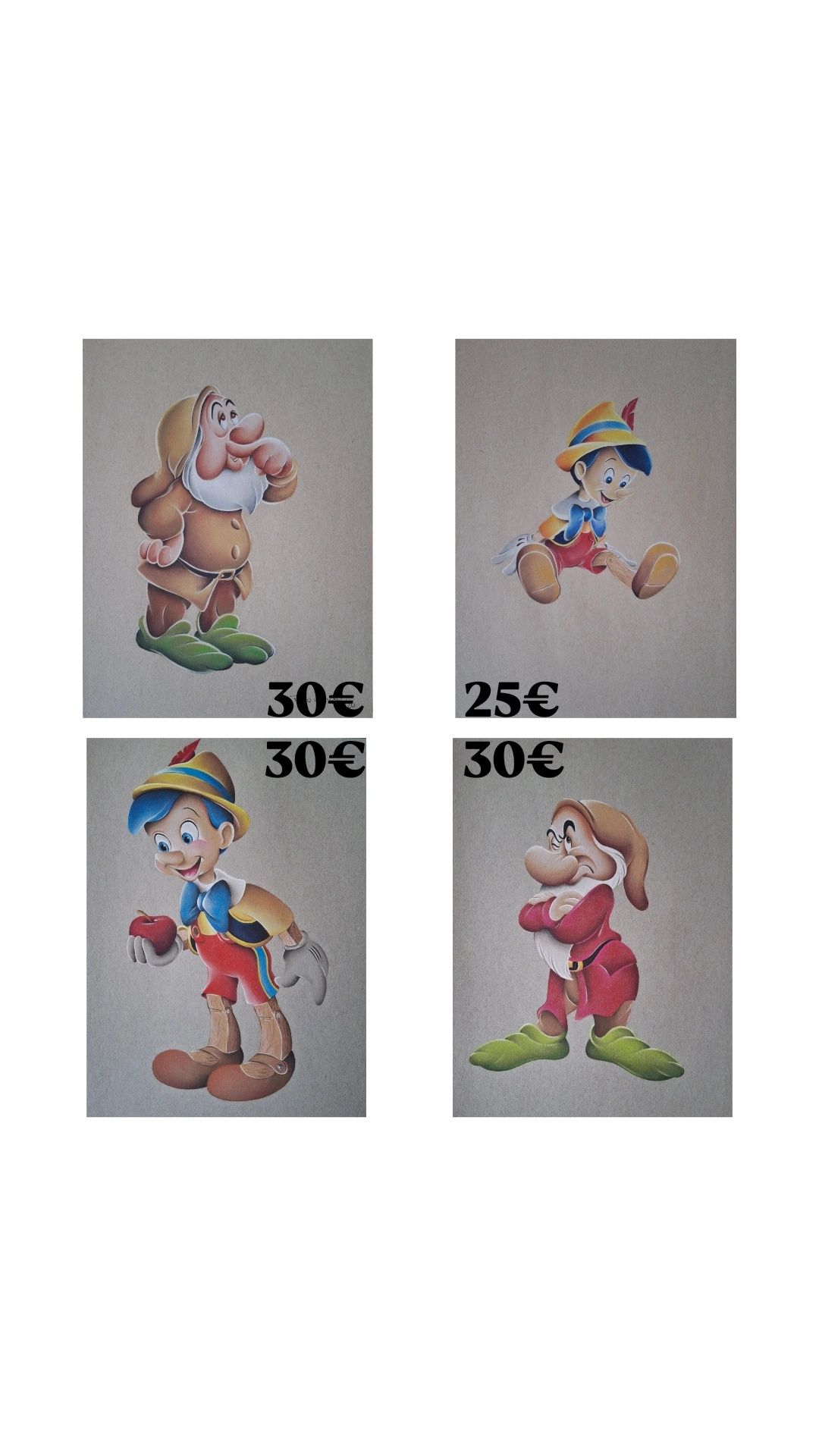 Desenhos a Lápis Pastel