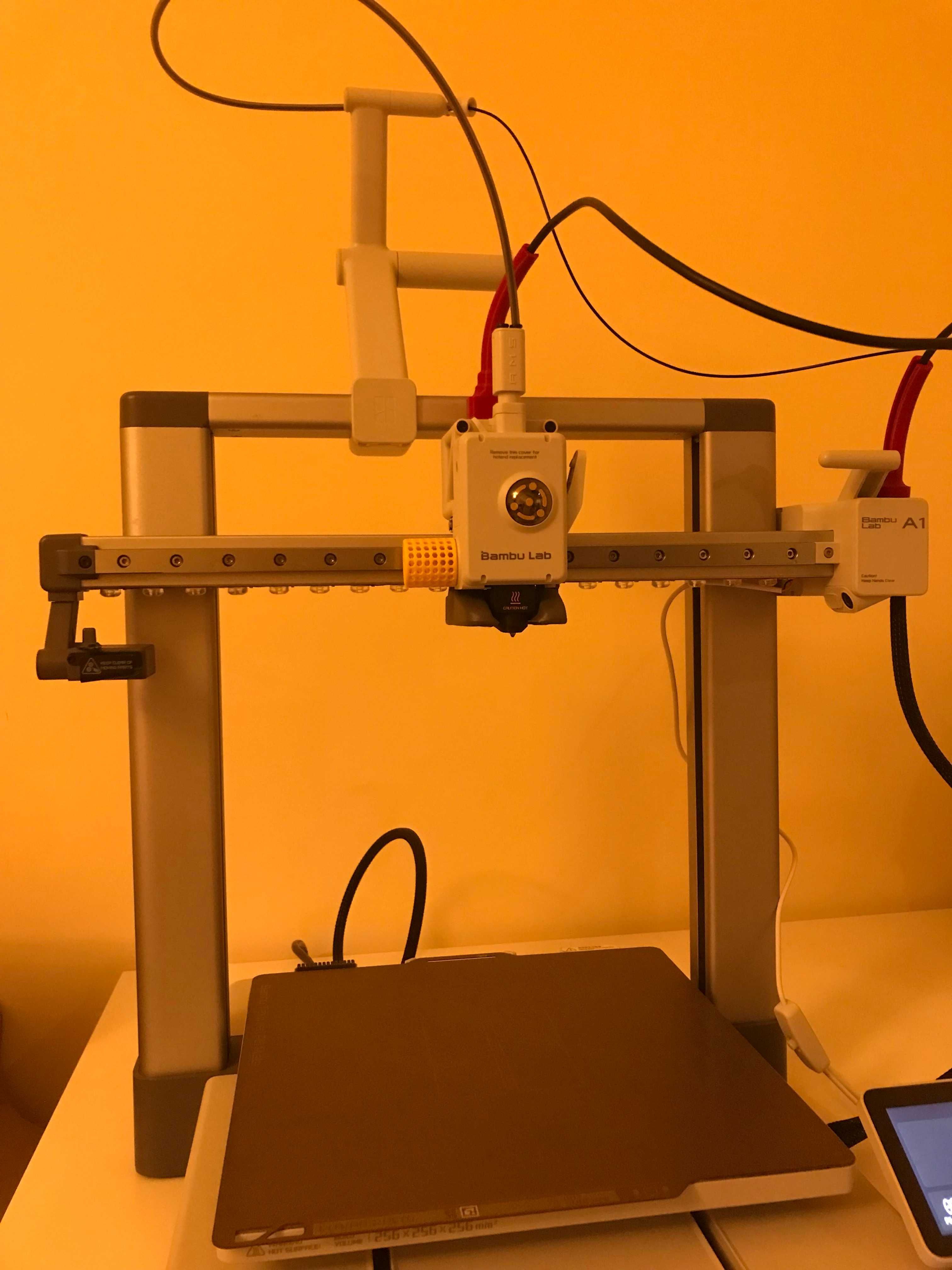 Luz LED impressora 3D bambu lab a1 novo