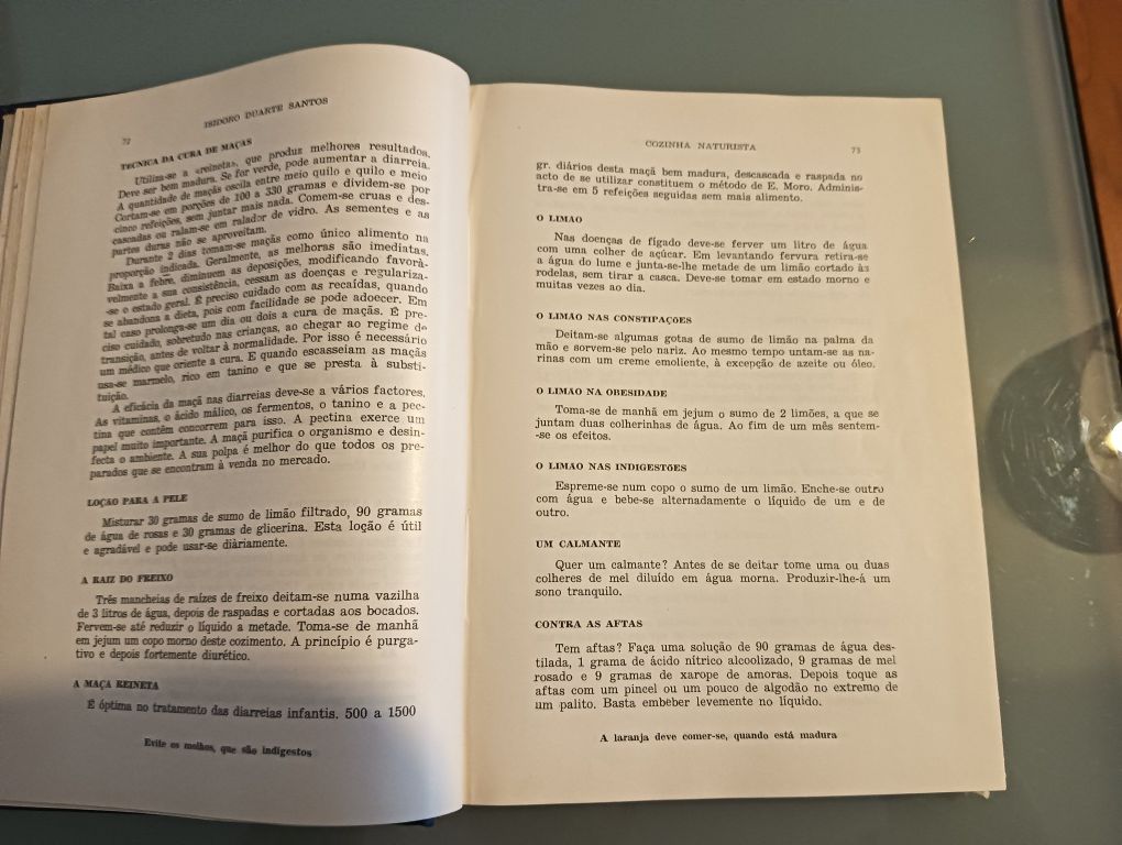 Cozinha naturista / Isidoro Duarte Santos; ANTIGO
