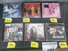 Cds Metallica, Garbage, Pearl Jam, U2, James Laid