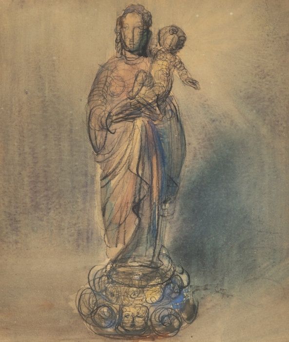 Aguarela Sobre Papel António Cruz