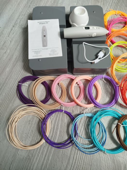 Długopis 3d zestaw z filamentem