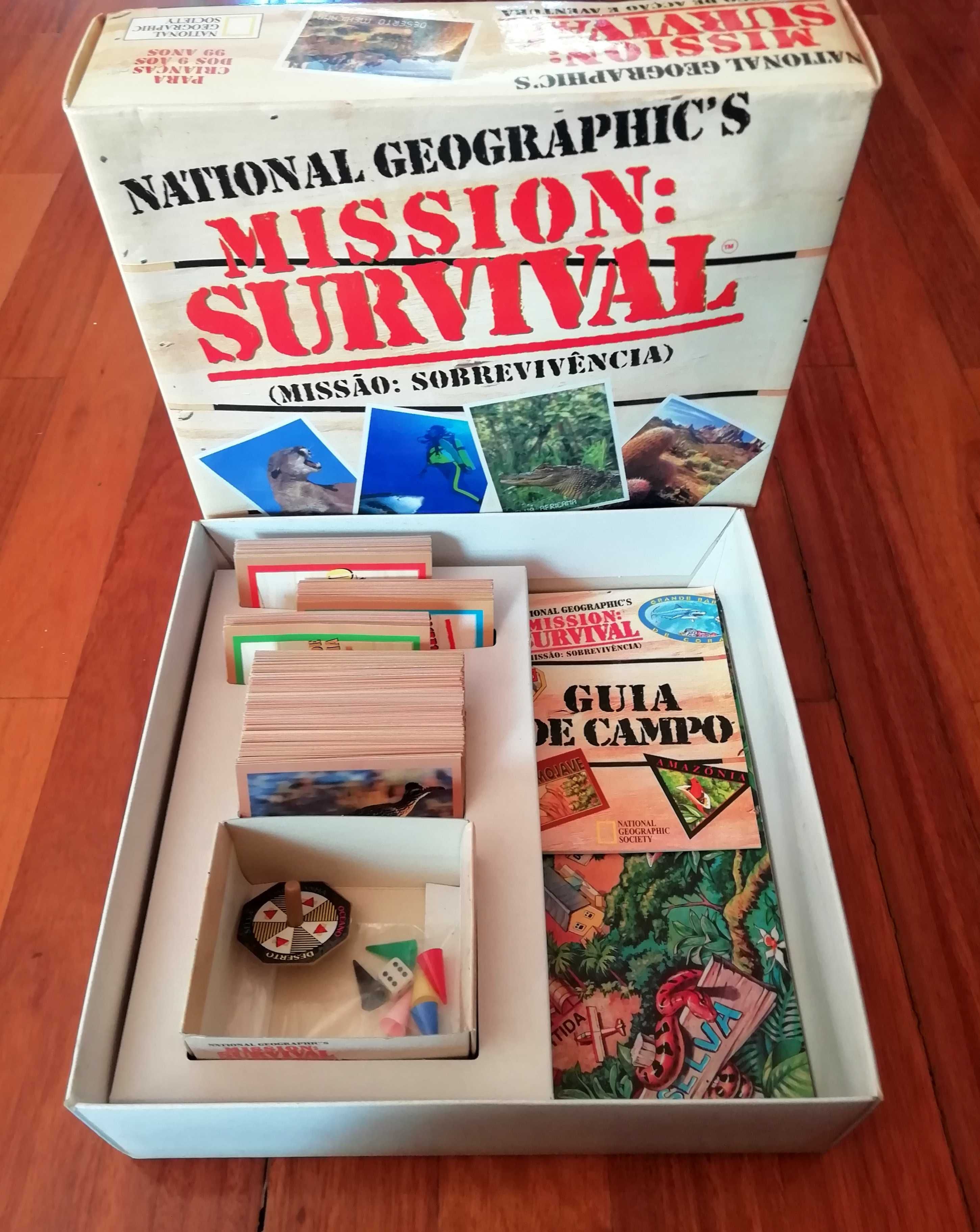 Jogo Mission Survival - National Geographic