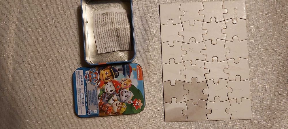 Puzzle 3D Psi patrol 24 elementy w puszce