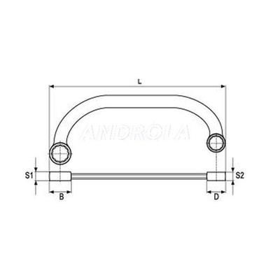 Klucz oczkowy typ C 14x15mm Yato YT-0172