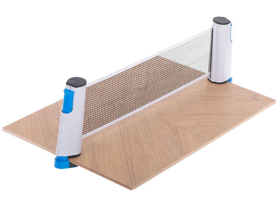 Zestaw Tenis Stołowy Ping Pong Mini Paletki Siatka Zwijana Piłeczki
