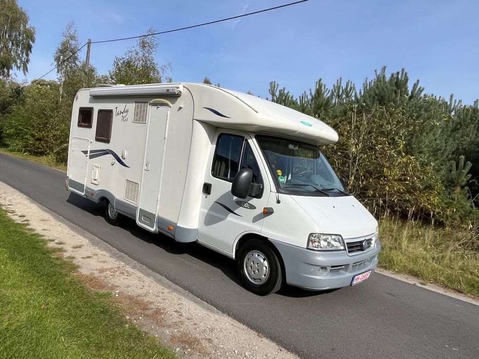 Fiat DUCATO MCLOUIS 670G TANDY PLUS 2006 2.8 128KM  5 Osobowy Tylko 145TYS KM 2 X Klima Markiza Toaleta Prysznic TV Antena