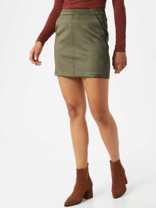 Коротка спідниця з еко-замші Vero Moda, M