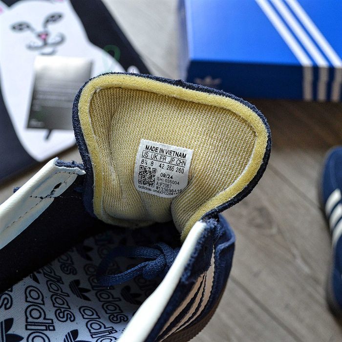 Мужские кроссовки Adidas Handball Spezial 'Blue' Premium. 40-45