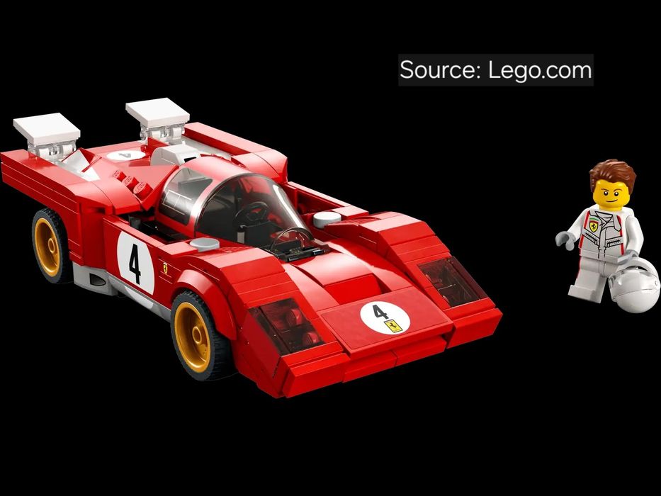 ENVIO GRATIS-LEGO 76906 Ferrari 512 M 1970 (Speed Champions)