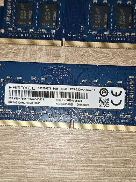 Оперативная память для ноутбука RAMAXEL SO-DIMM 16GB (8+8GB) DDR4 3200