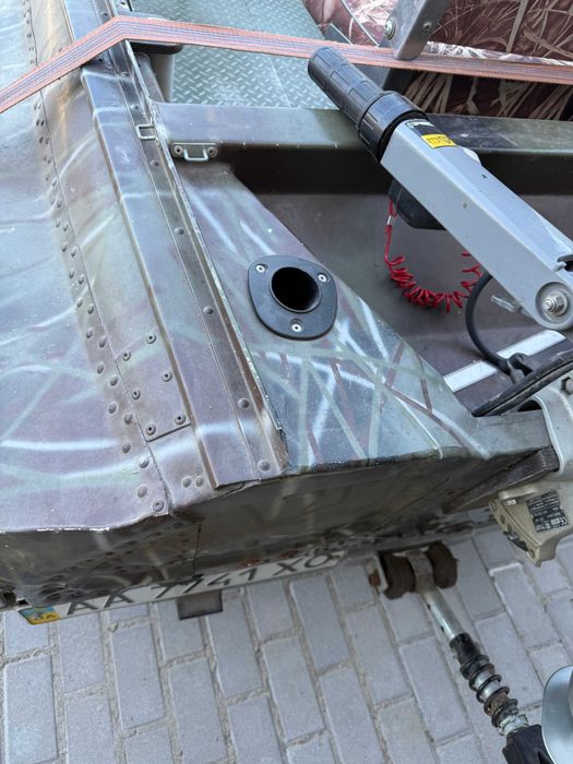 моторная лодка казанка ,хонда 20, на прицепе