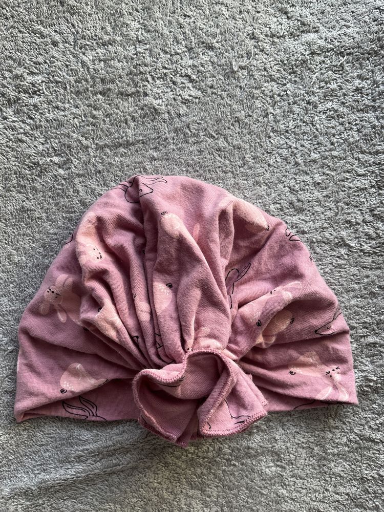 Różowy turban niemowlęcy Sinsay r.80