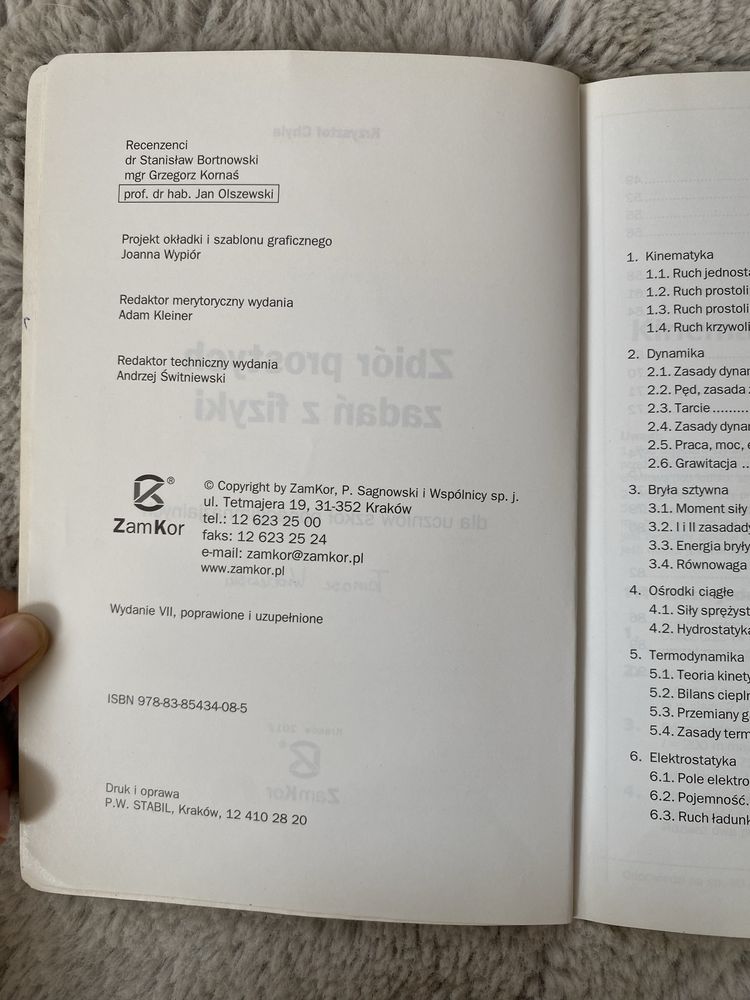 Zbiór prostych zadań z fizyki