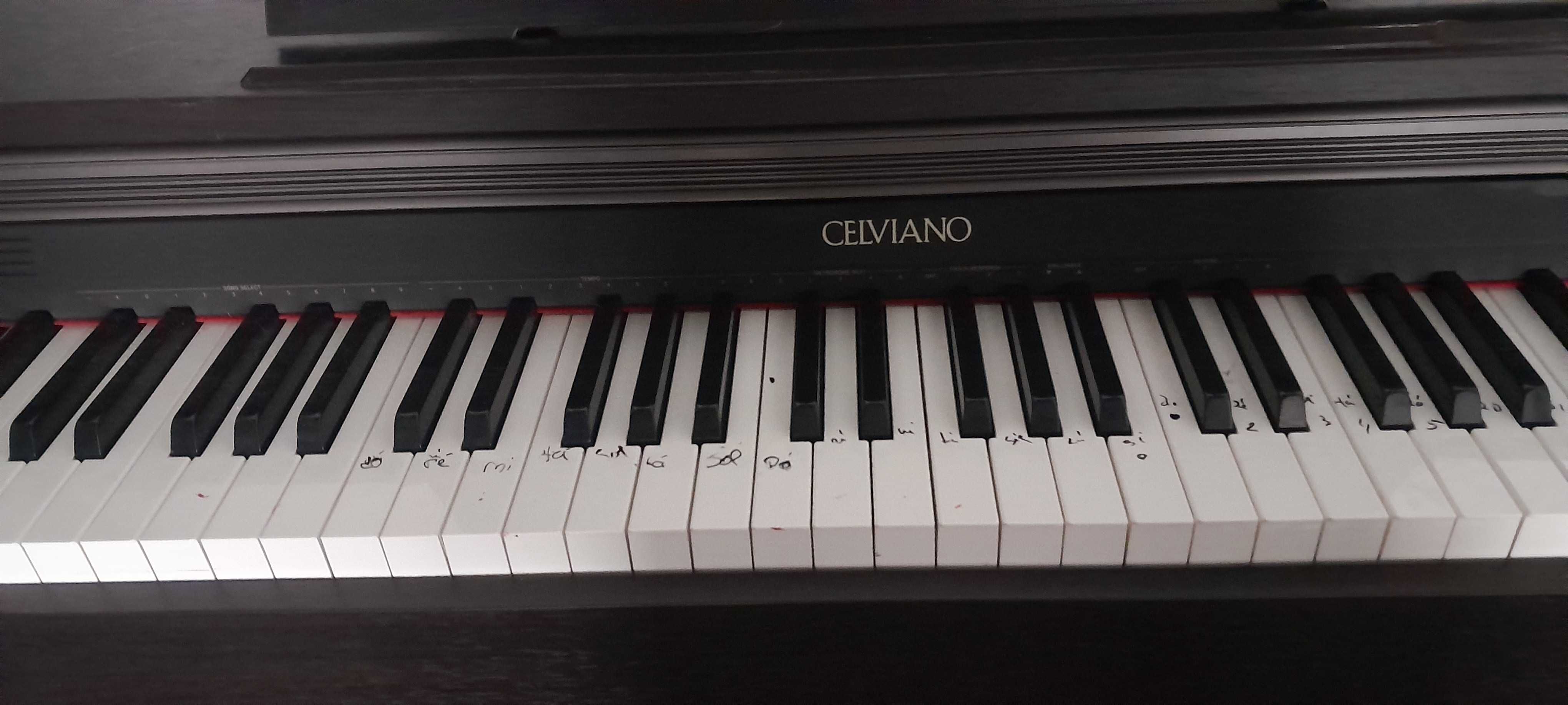 Vendo piano com banco