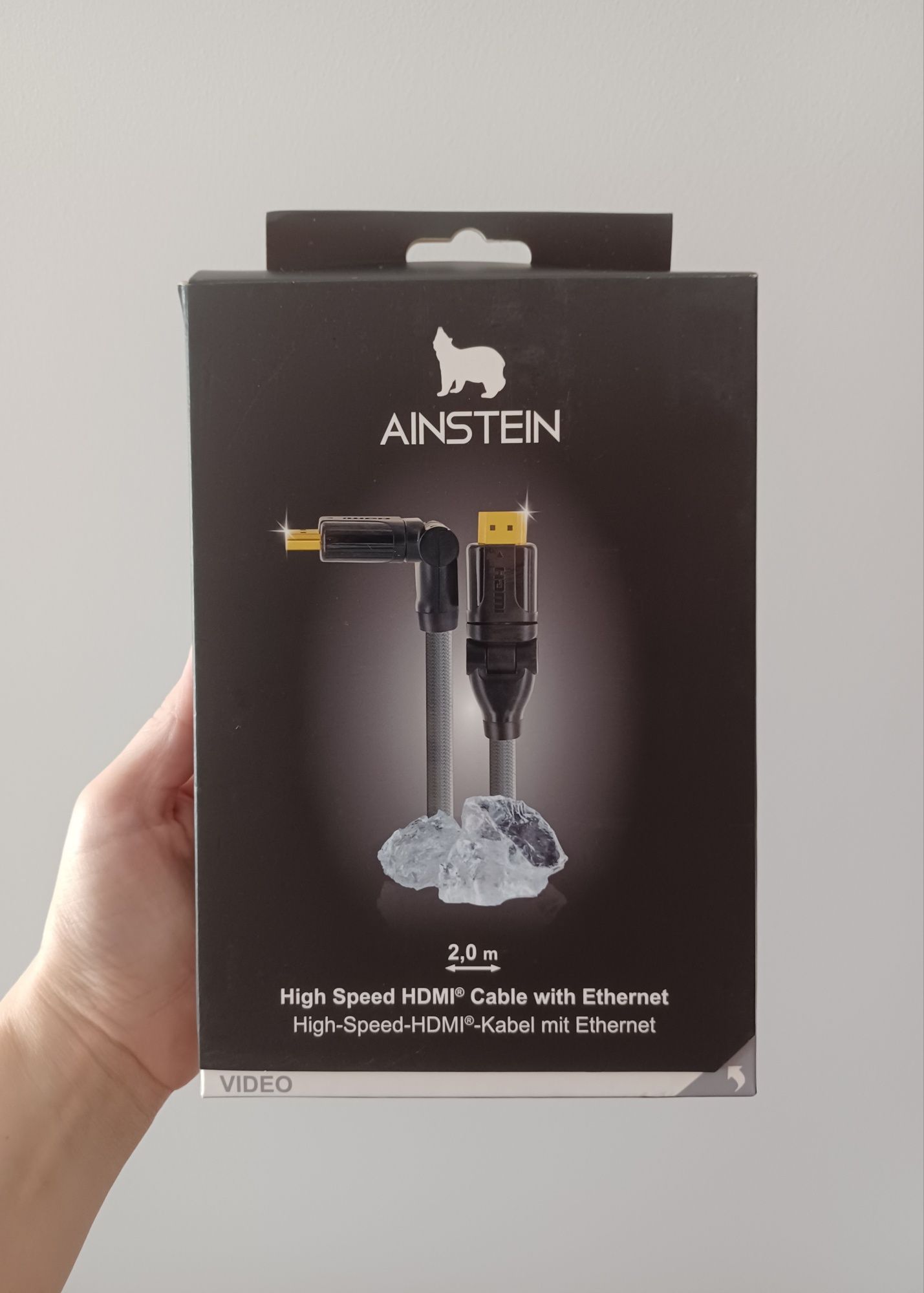 Kabel High-Speed-HDMI ze złączem Ethernet 2m