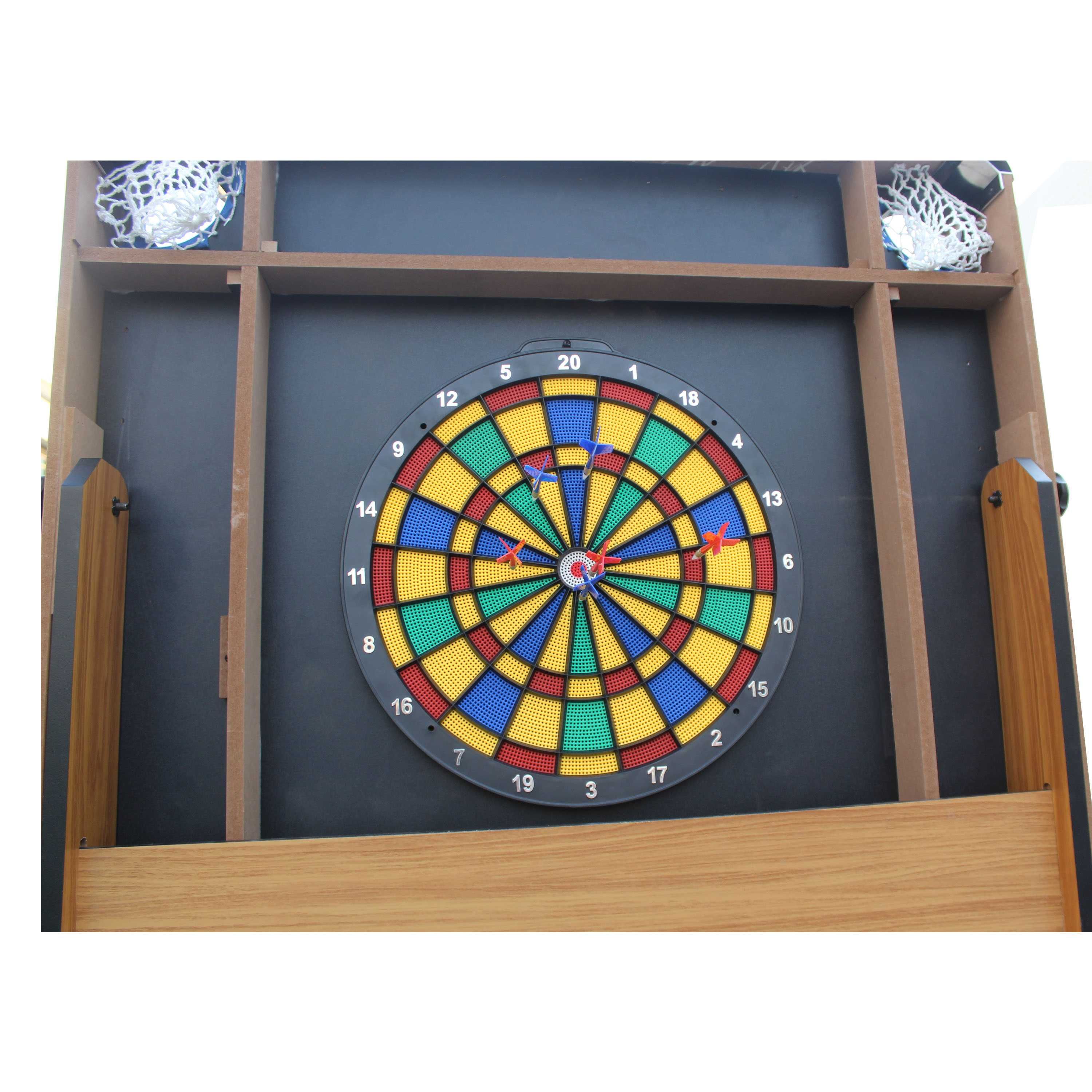Bilard FP-6TT 3 w 1 składany stół bilardowy pionizowany 6ft tenis dart